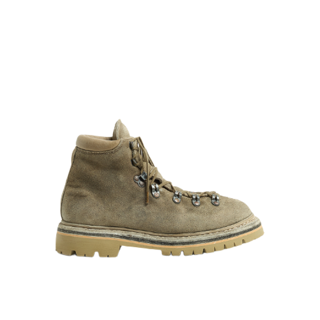 구이디 x 논네이티브 홀스 레더 하이킹 부츠 빈티지 카키(Guidi x Nonnative Horse Leather Hiking Boots Vintage Khaki)