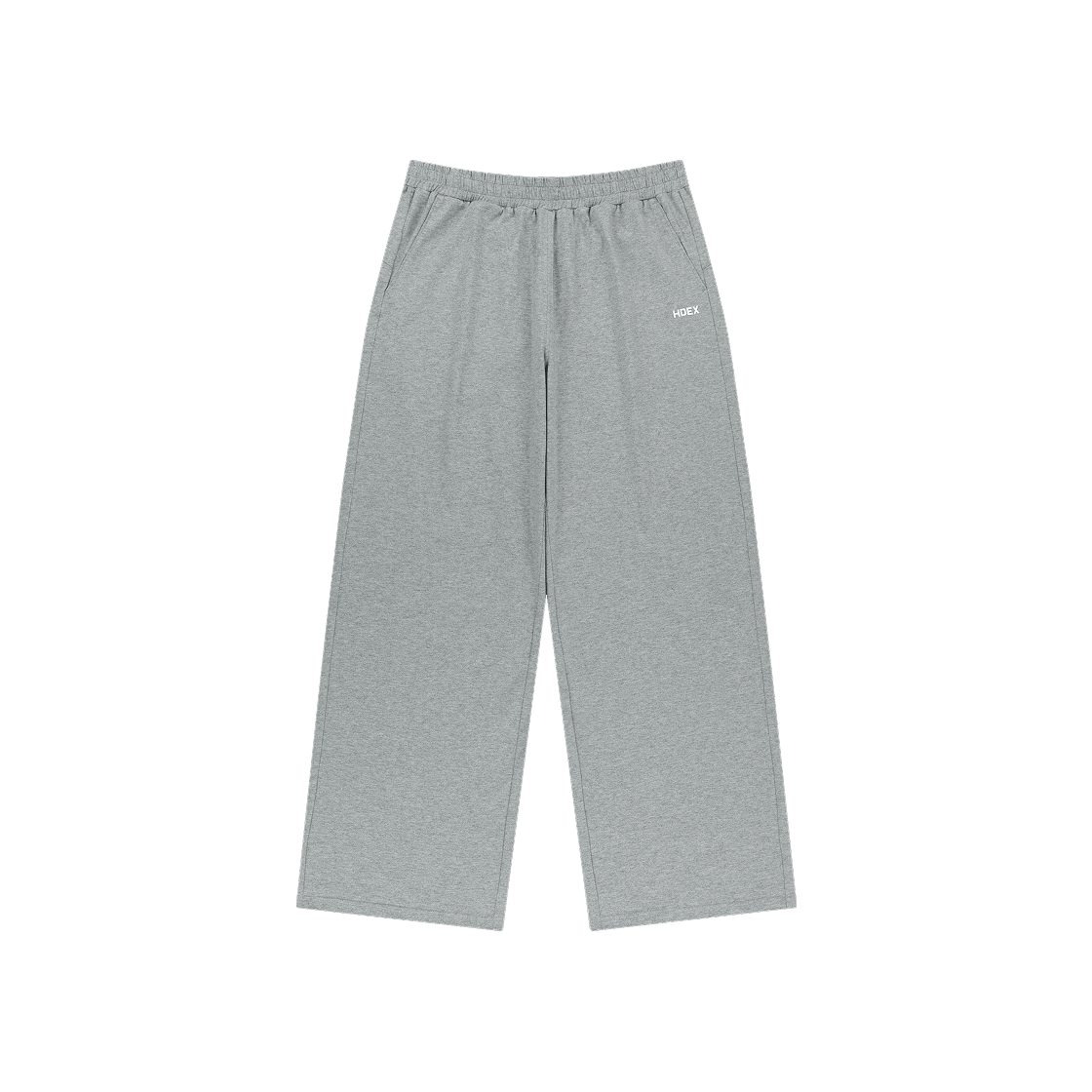 H1AM1MLPT01MGY HDEX EZ Daily Wide Pants Melange Gray