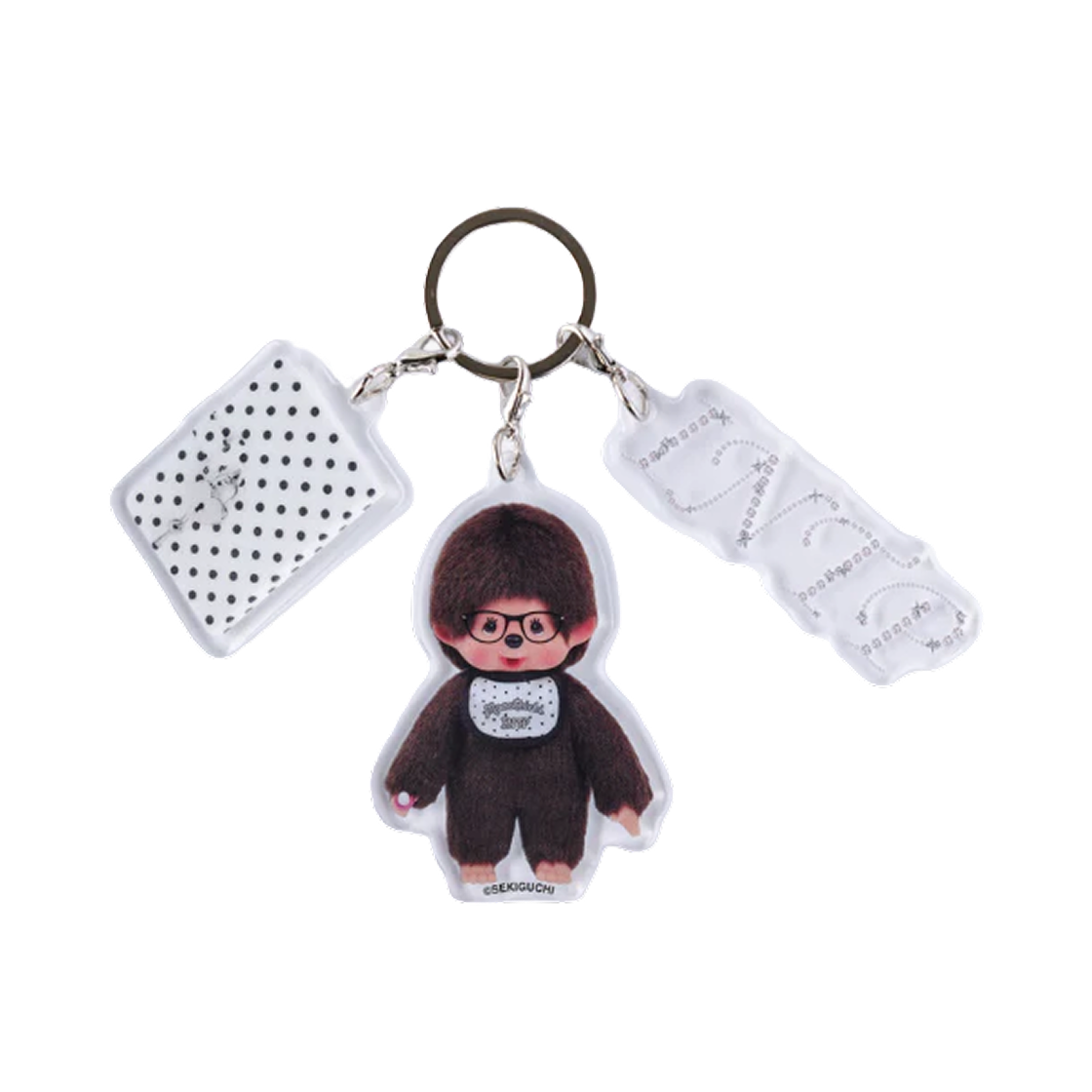 몬치치 x 16타입메이트 트리플 아크릴 참 INTP(Monchhichi x 16TypeMate Triple Acrylic Charm INTP) - 1