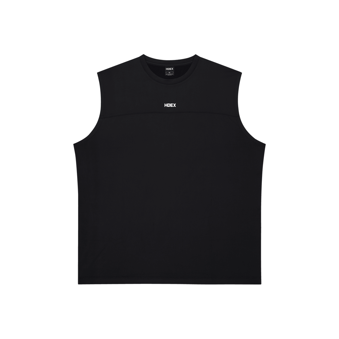 에이치덱스 액티브 컷라인 슬리브리스 블랙(HDEX Active Cutline Sleeveless Black)