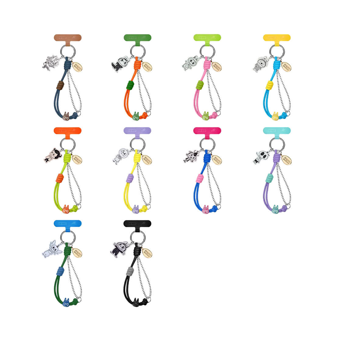 팝마트 더 몬스터즈 10주년 시리즈 휴대폰 스트랩 미개봉 랜덤박스 (9개입)(Pop Mart The Monsters 10th Anniversary Series Phone Charm Sealed Case (9 Blind Boxes)) - 2
