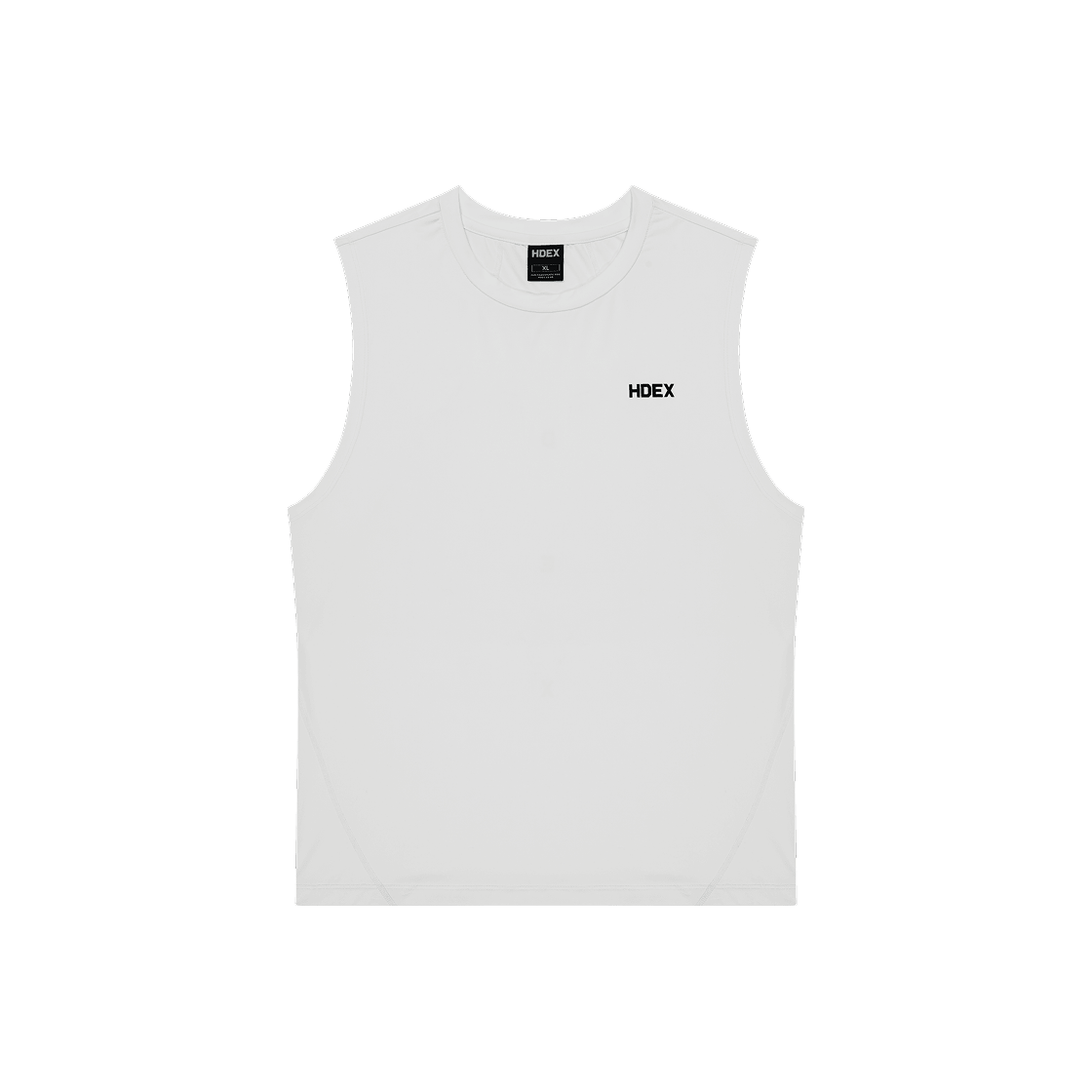 에이치덱스 액티브 매치스 레귤러핏 슬리브리스 화이트(HDEX Active Matches Regular Fit Sleeveless White)