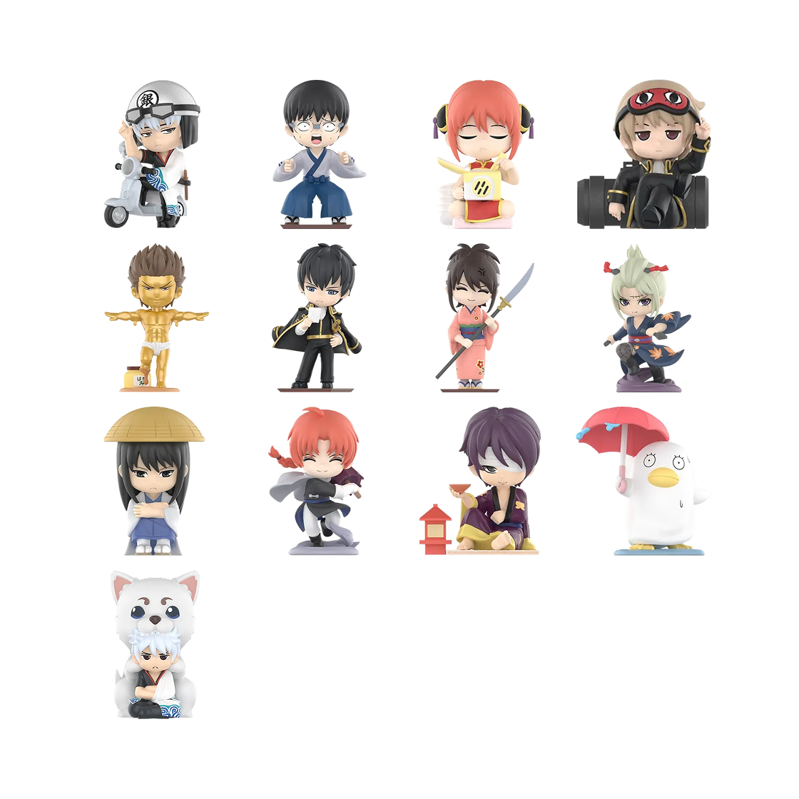 팝마트 은혼 웰컴 투 요로즈야 시리즈 피규어 미개봉 랜덤박스 (12개입)(Pop Mart Gintama Welcome To Yorozuya Series Figures Sealed Case (12 Blind Boxes)) - 2