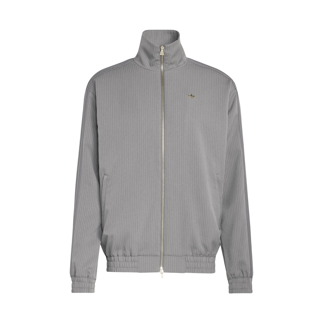 아디다스 오리지널스 파이어버드 루즈 핀스트라이프 트랙 탑 그레이 포 - KR 사이즈(Adidas Originals Firebird Loose Pinstripe Track Top Grey Four - KR Sizing) - 1