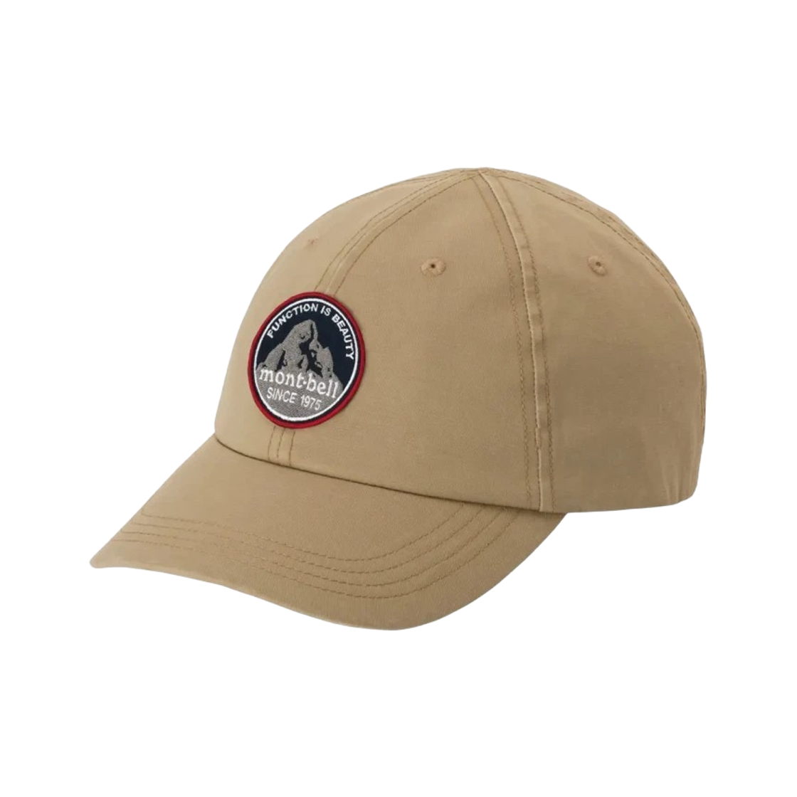 2108193 Montbell Washed Out Stretch Cotton Cap Tan