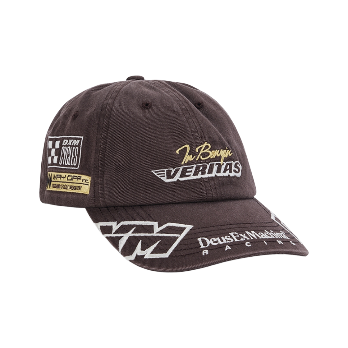 D261UHA215080 [6% 적립] Deus Ex Machina Ace Moto Cap Brown