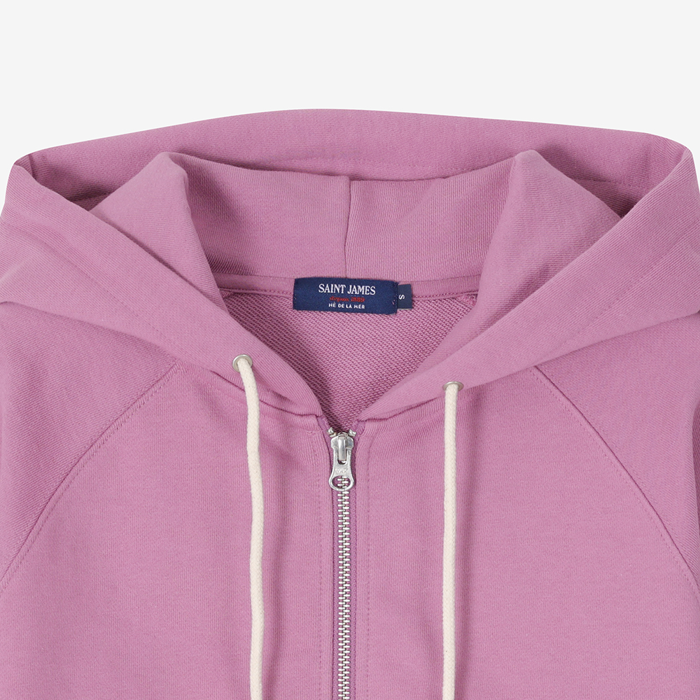 세인트 제임스 봉봉 쁘띠 후디 집업 핑크(Saint James Bon Bon Petit Hoodie Zip-Up PNK) - 3