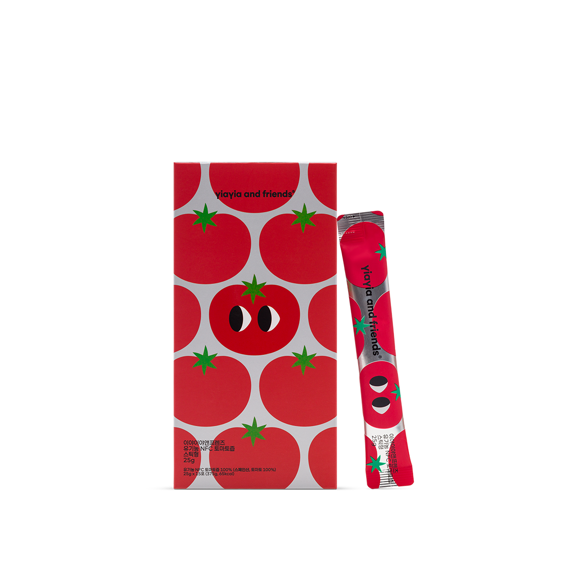 유기농NFC토마토즙스틱형 Yiayia and friends Organic Tomato Juice