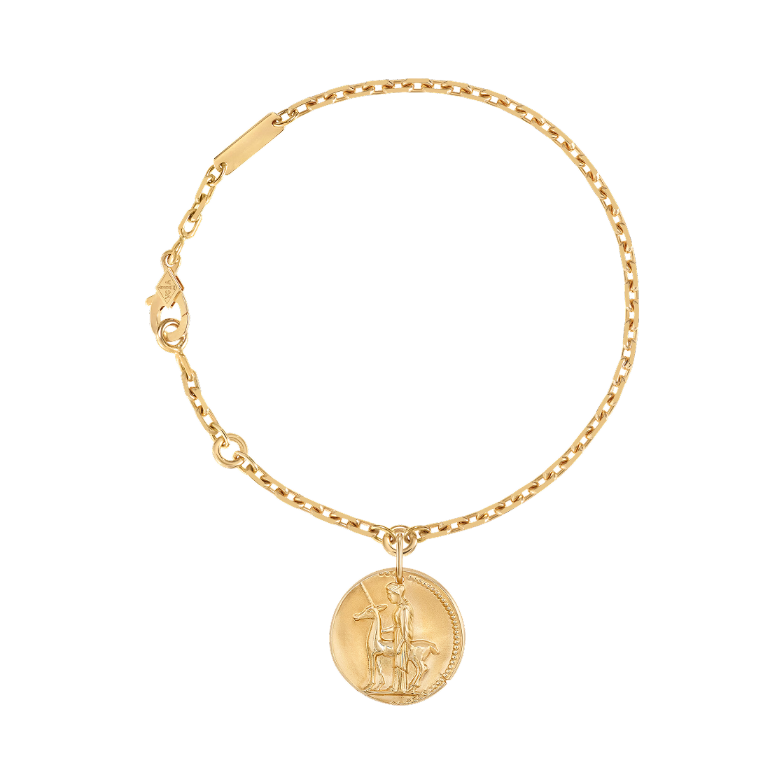 VCARPNIE00 Van Cleef & Arpels Zodiaque Bracelet Virginis Virgo 18K Yellow Gold