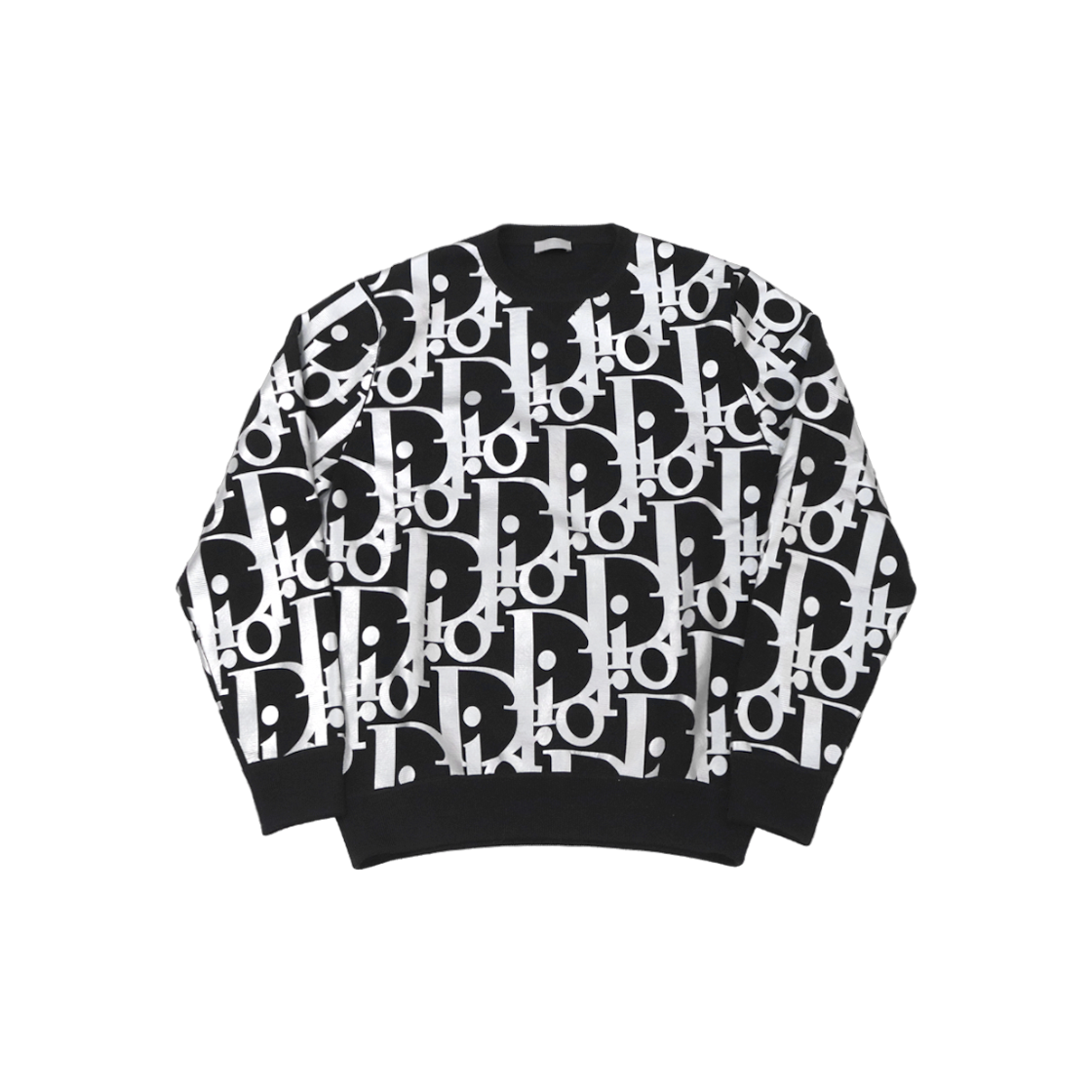 ITWPKDJ2QH7M Dior Black Oblique Reflective Knit A-C40968