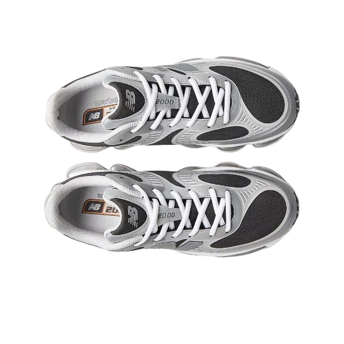 뉴발란스 2000 앱졸브 실버 메탈릭 페이디드 블랙(New Balance 2000 Abzorb Silver Metallic Faded Black) - 2