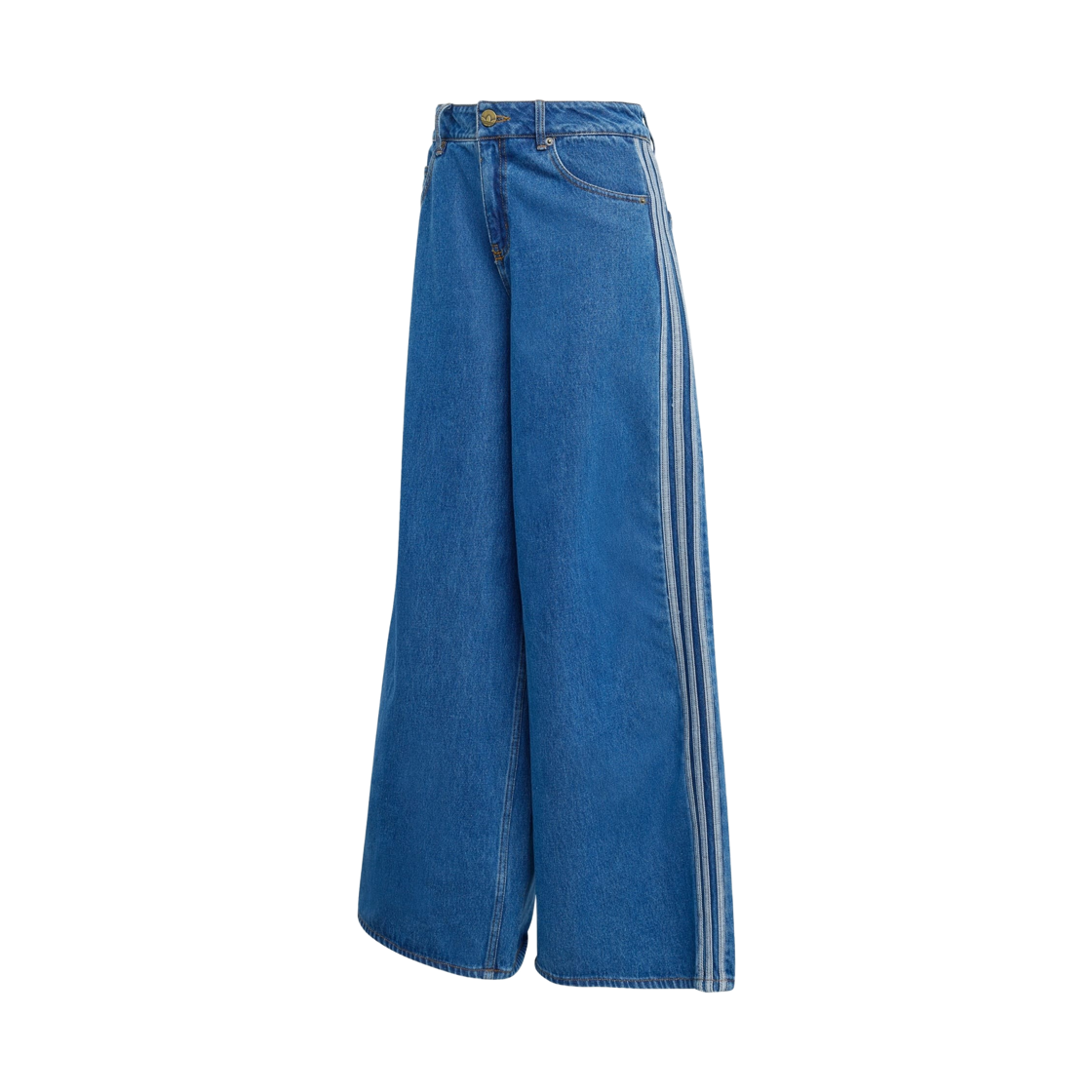(W) 아디다스 오리지널스 파이어버드 아딜레늄 트랙 팬츠 데님 블루 - KR 사이즈((W) Adidas Originals Firebird Adilenium Track Pants Denim Blue - KR Sizing) - 1
