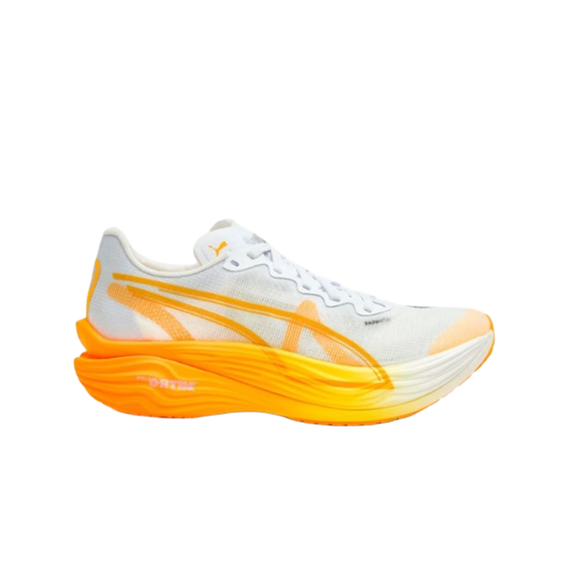 (W) 푸마 디비에이트 나이트로 엘리트 3 화이트 썬 스트림((W) Puma Deviate Nitro Elite 3 White Sun Stream) - 1