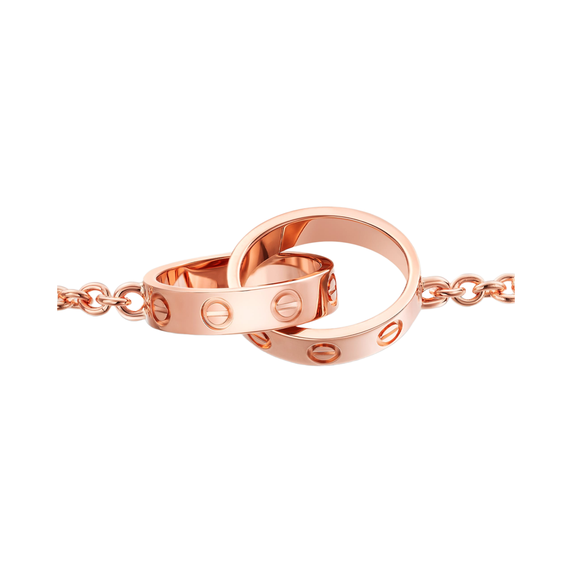 까르띠에 러브 체인 브레이슬릿 핑크 골드(Cartier Love Chain Bracelet Pink Gold) - 2
