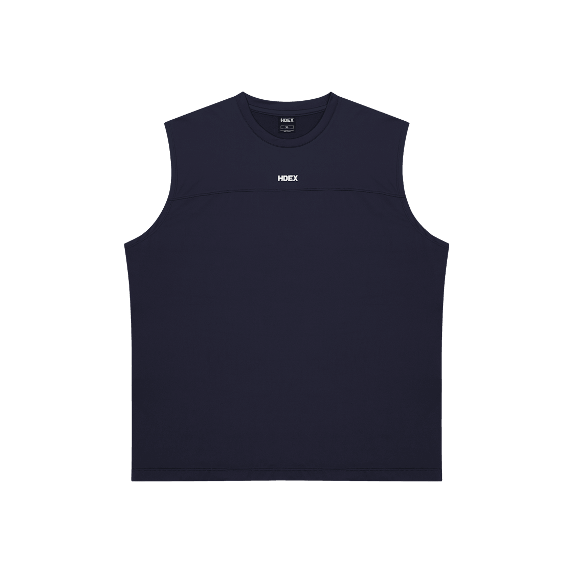 에이치덱스 액티브 컷라인 슬리브리스 네이비(HDEX Active Cutline Sleeveless Navy)
