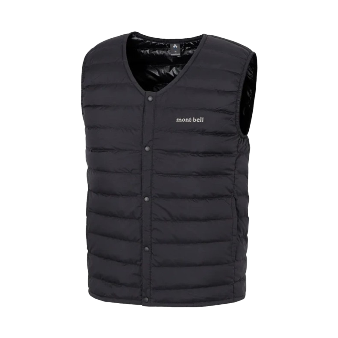 몽벨 슈페리어 다운 브이넥 베스트 블랙(Montbell Superior Down V-Neck Vest Black) - 1