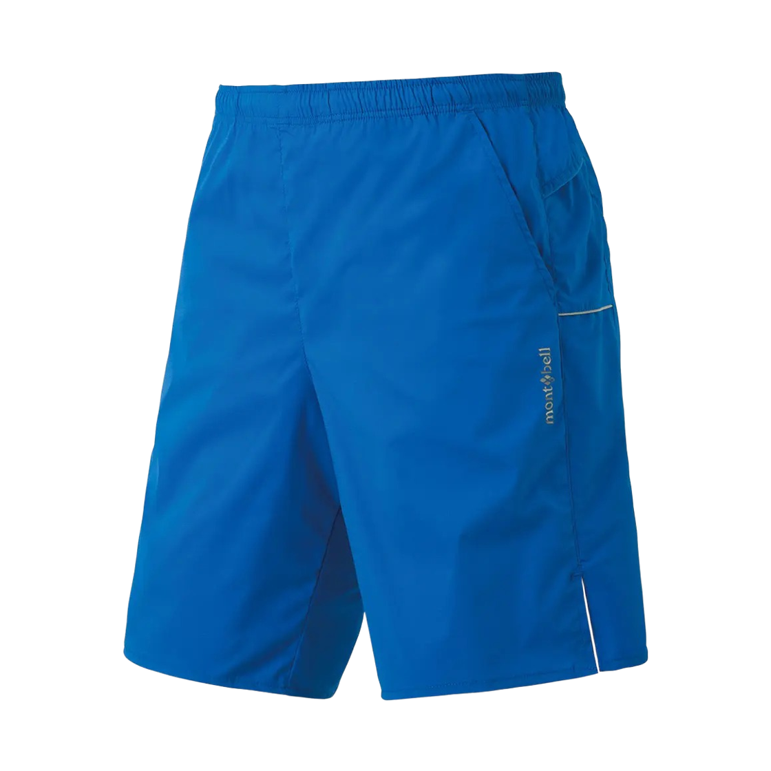 1105718 Montbell Light Cross Runner Mid-Thigh Shorts Blue