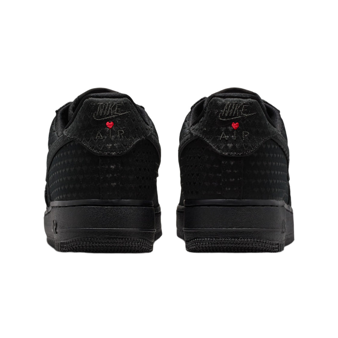 나이키 에어포스 1 레트로 밸런타인데이 블랙 유니버시티 레드(Nike Air Force 1 Retro Valentine's Day Black University Red) - 3
