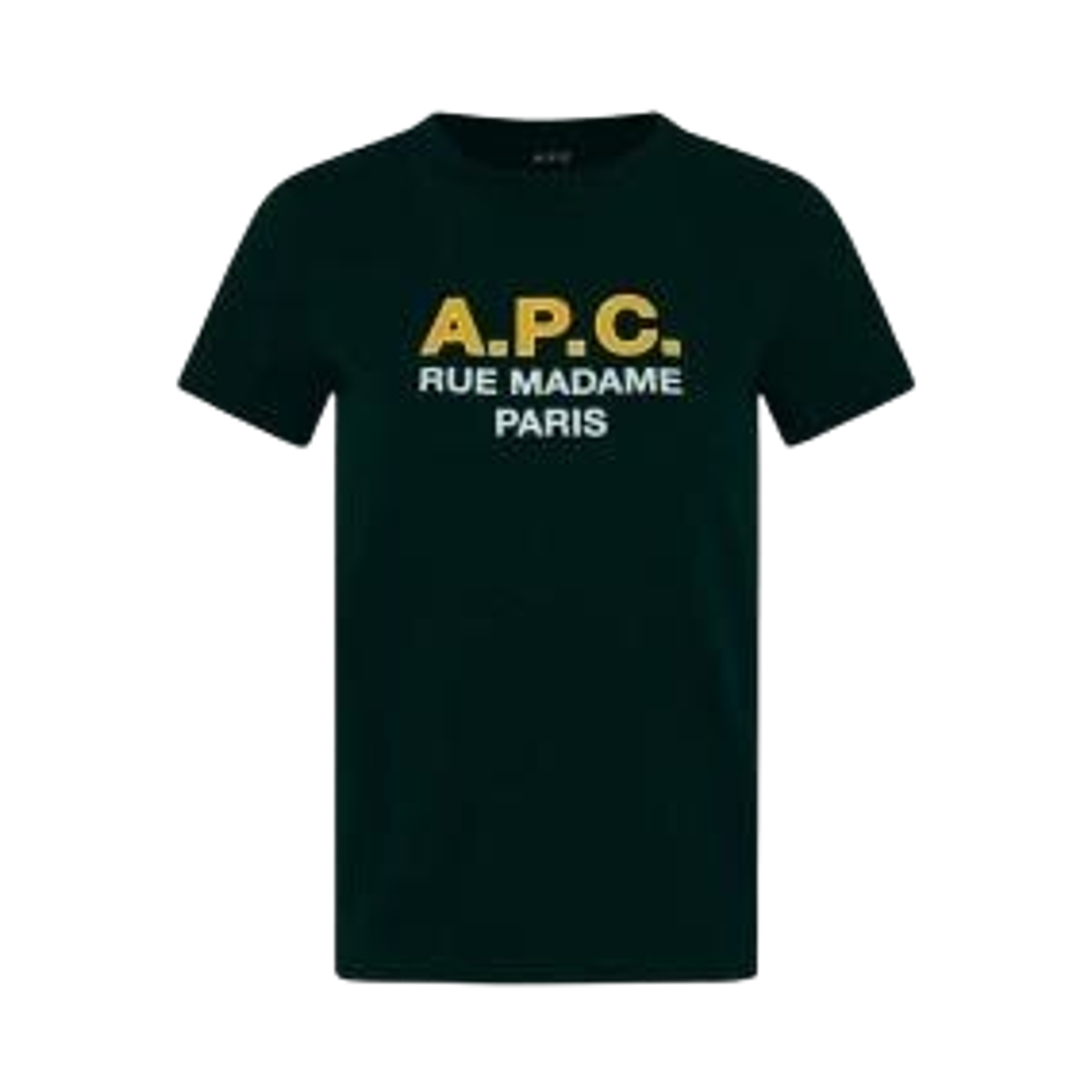 COEZC-F26149-KAF (W) A.P.C. Madame T-Shirt Dark Green