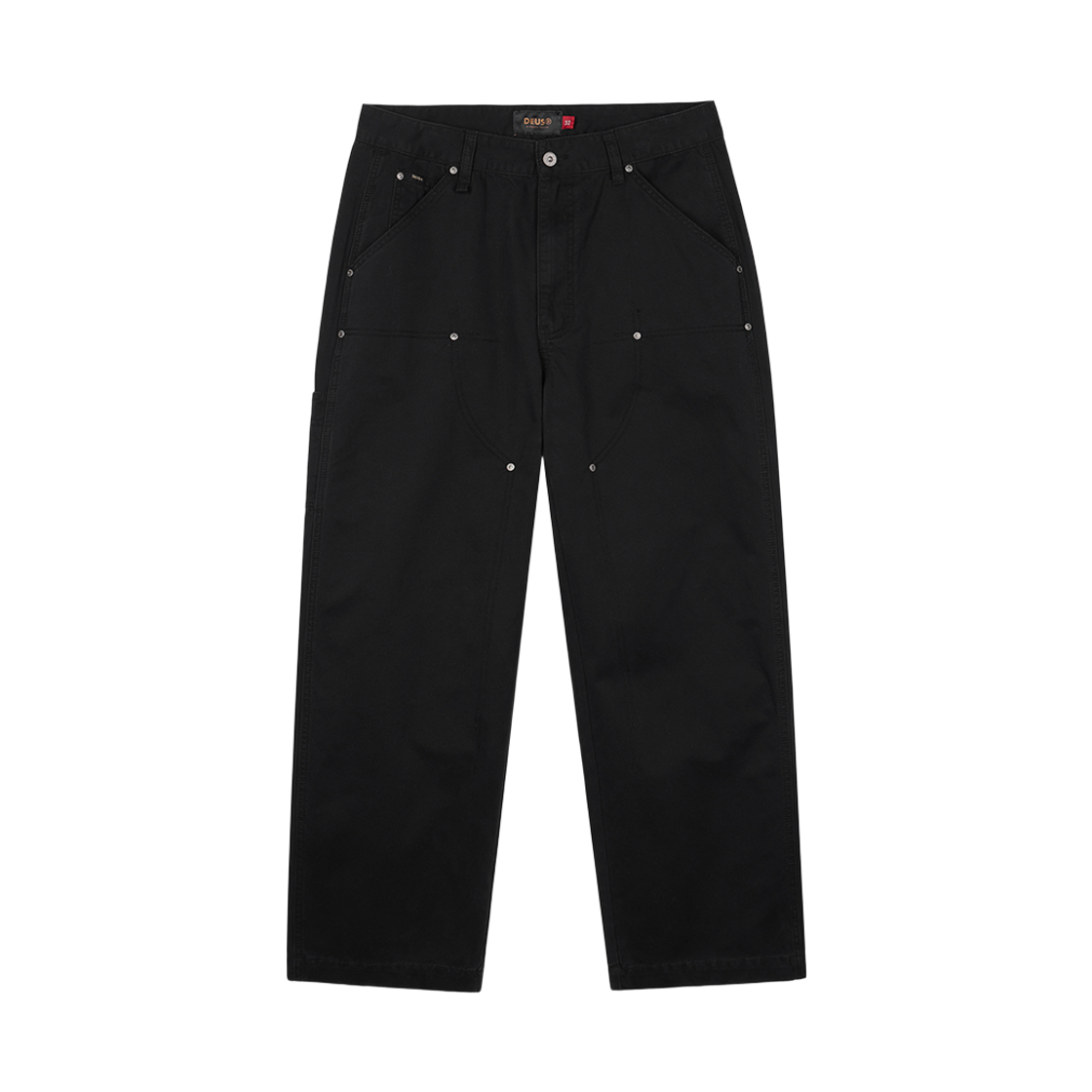 D261MPT220099 [6% 적립] Deus Ex Machina Dub Knee Pants Black