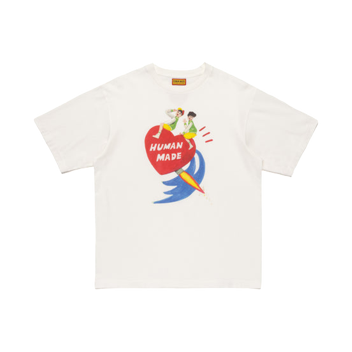휴먼 메이드 케이코 소오토메 티셔츠 화이트