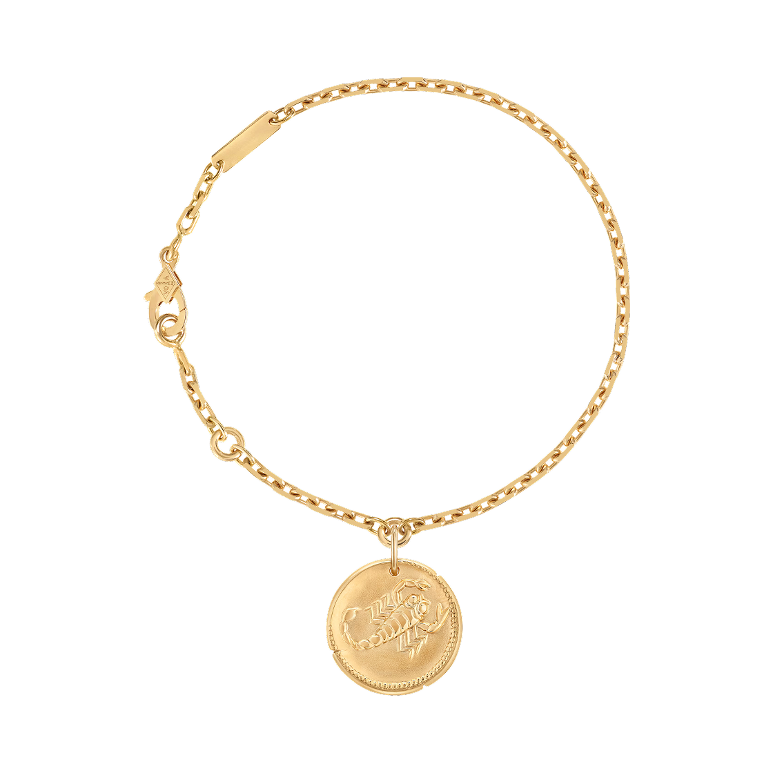 반 클리프 & 아펠 조디악 브레이슬릿 전갈자리 스콜피오 18K 옐로우 골드(Van Cleef & Arpels Zodiaque Bracelet Scorpii Scorpio 18K Yellow Gold) - 1