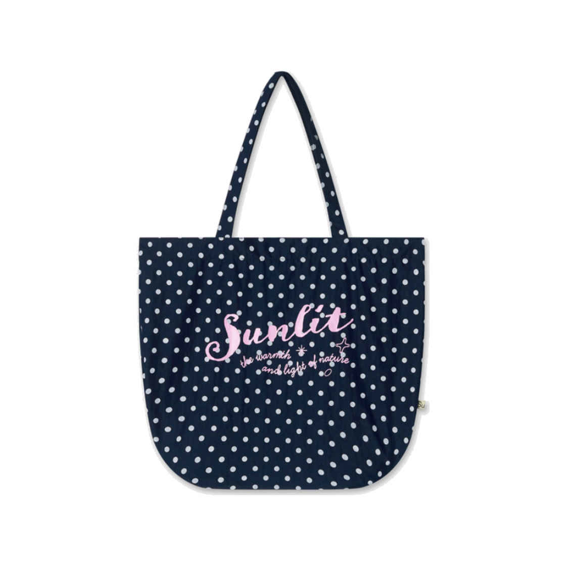 SSSBA2504 SUNLIT Graphic Dot Eco Bag Navy