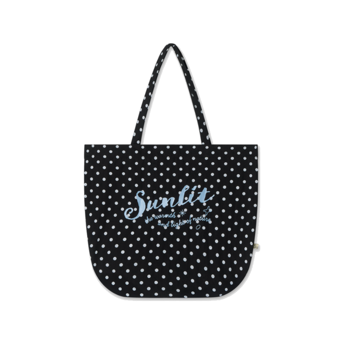 SSSBA2504 SUNLIT Graphic Dot Eco Bag Black