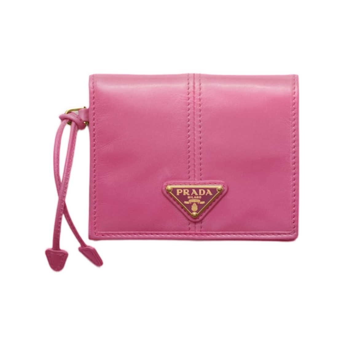 프라다 스몰 레더 월렛 피오니 핑크(Prada Small Leather Wallet Peony Pink)