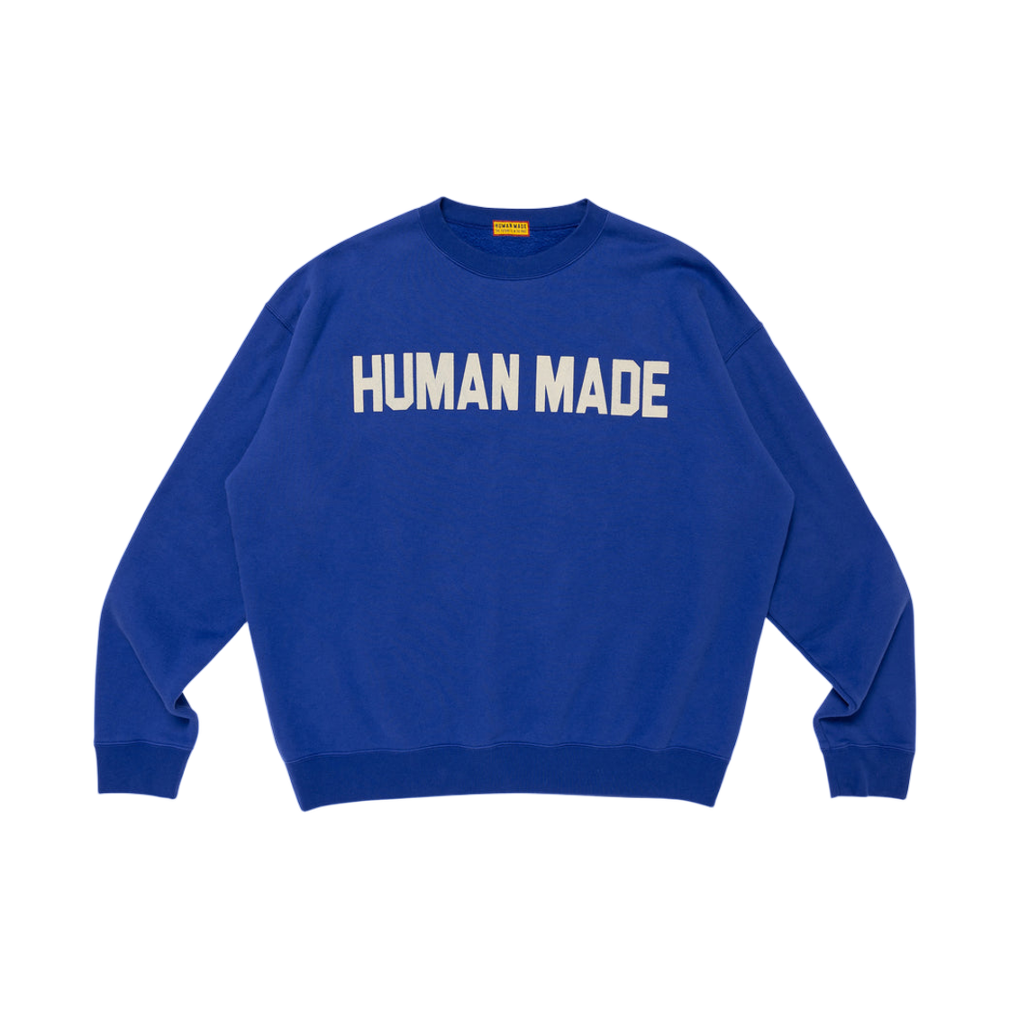 휴먼 메이드 와이드 스웨트셔츠 블루