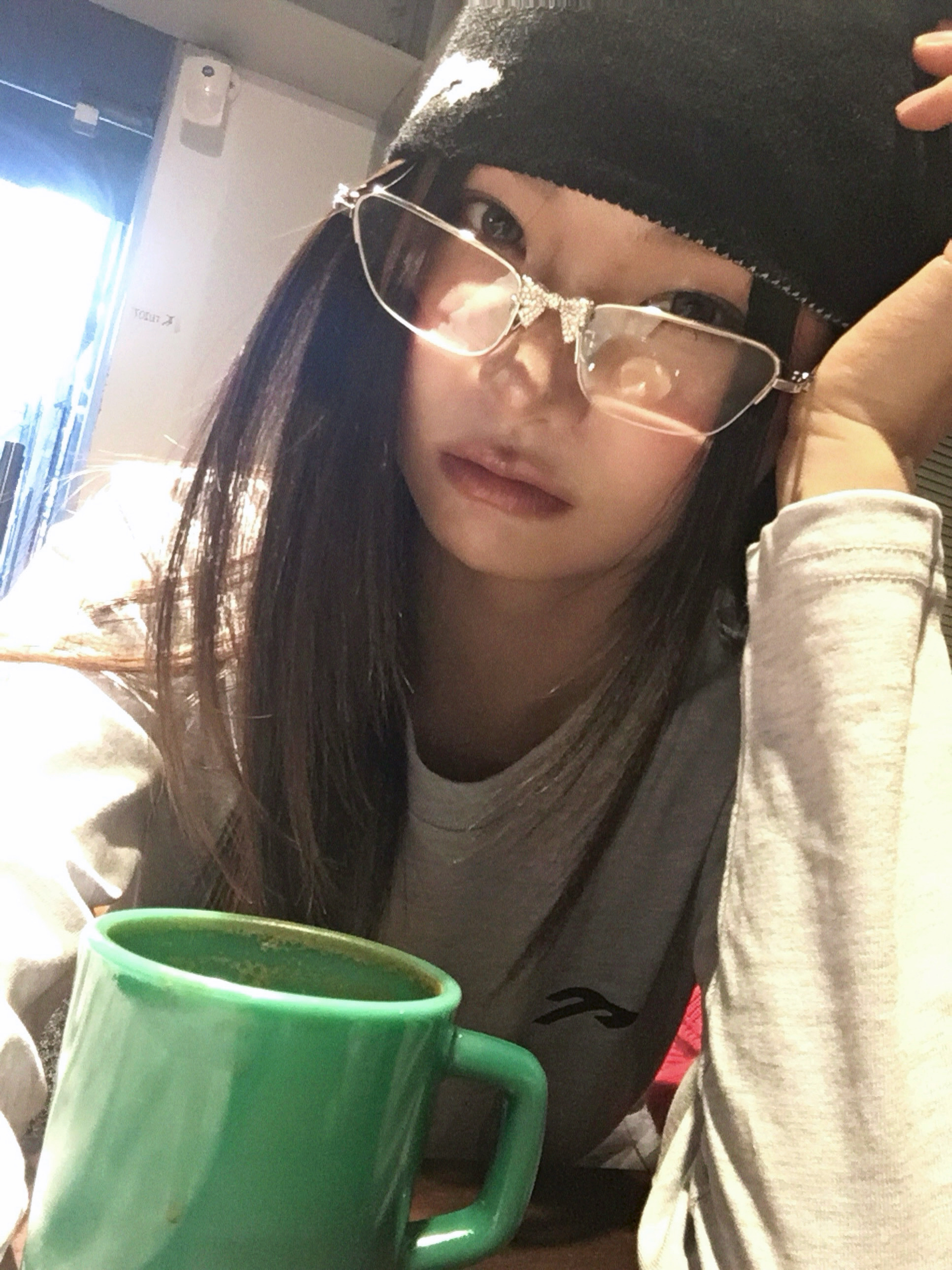 Shushu/Tong Women Metal Bowknot Glasses Silver - 25SS, (W) Nike Total 90 Metallic Silver University Red 착용 스타일 - 1