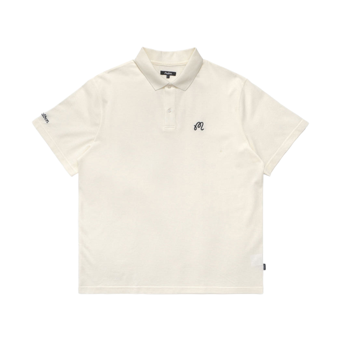 말본 골프 메이저 폴로 크림(Malbon Golf Major Polo Cream)
