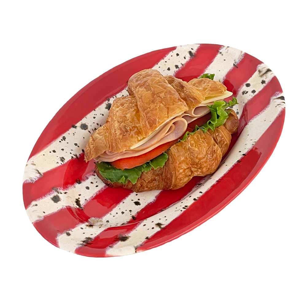 취급주의 홀리데이 오벌 접시 플레이트(ANTIFRAGILE holiday oval plate) - 1