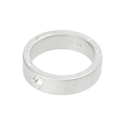 Ader Error TRS Hole Ring Silver
