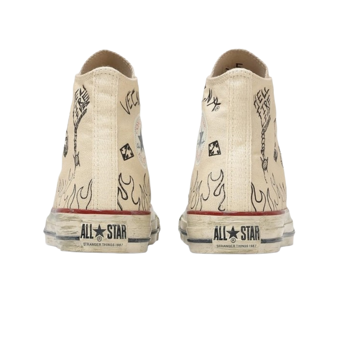 컨버스 x 기묘한 이야기 척 테일러 올스타 에이지드 87 HC 하이 내츄럴(Converse x Stranger Things Chuck Taylor All Star Aged 87 HC Hi Natural) - 3