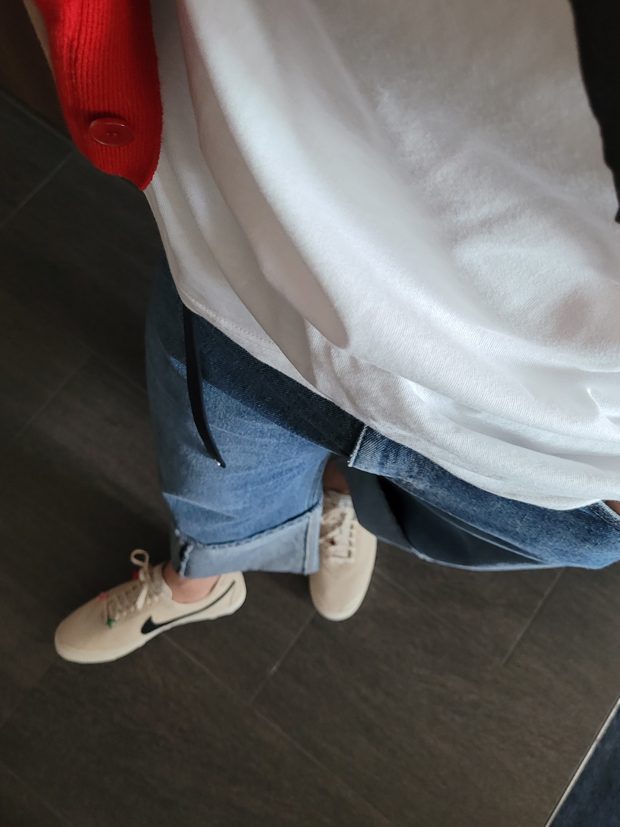 Nike x Bode Astrograbber SP Light Cream and Black, Human Made Acrylic Bangle #1 Black 착용 스타일 - 4