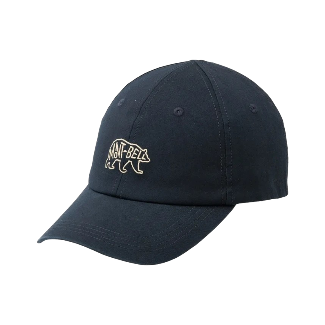 2108211 Montbell Washed Out Stretch Cotton Smooth Cap #10 Navy