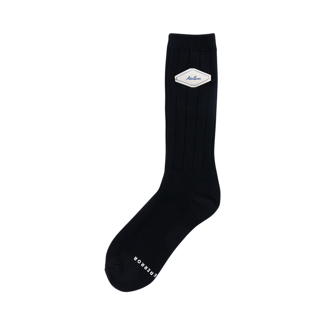 BMADSSAC0301BK Ader Error Fluic Label Socks Noir