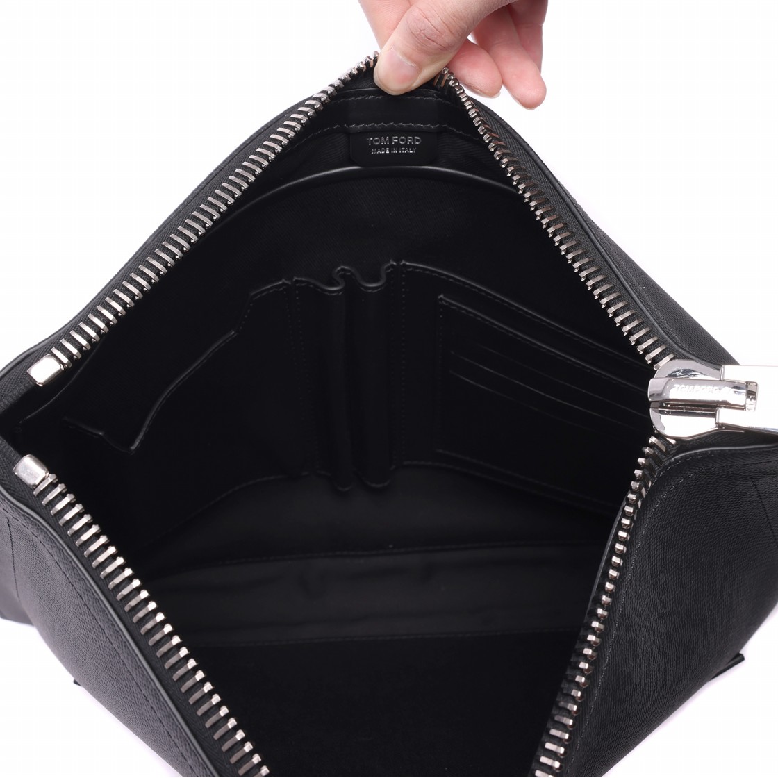 [25% 쿠폰] 톰포드 버클리 클러치 블랙([25% 쿠폰] Tom Ford Buckley Clutch Black) - 6