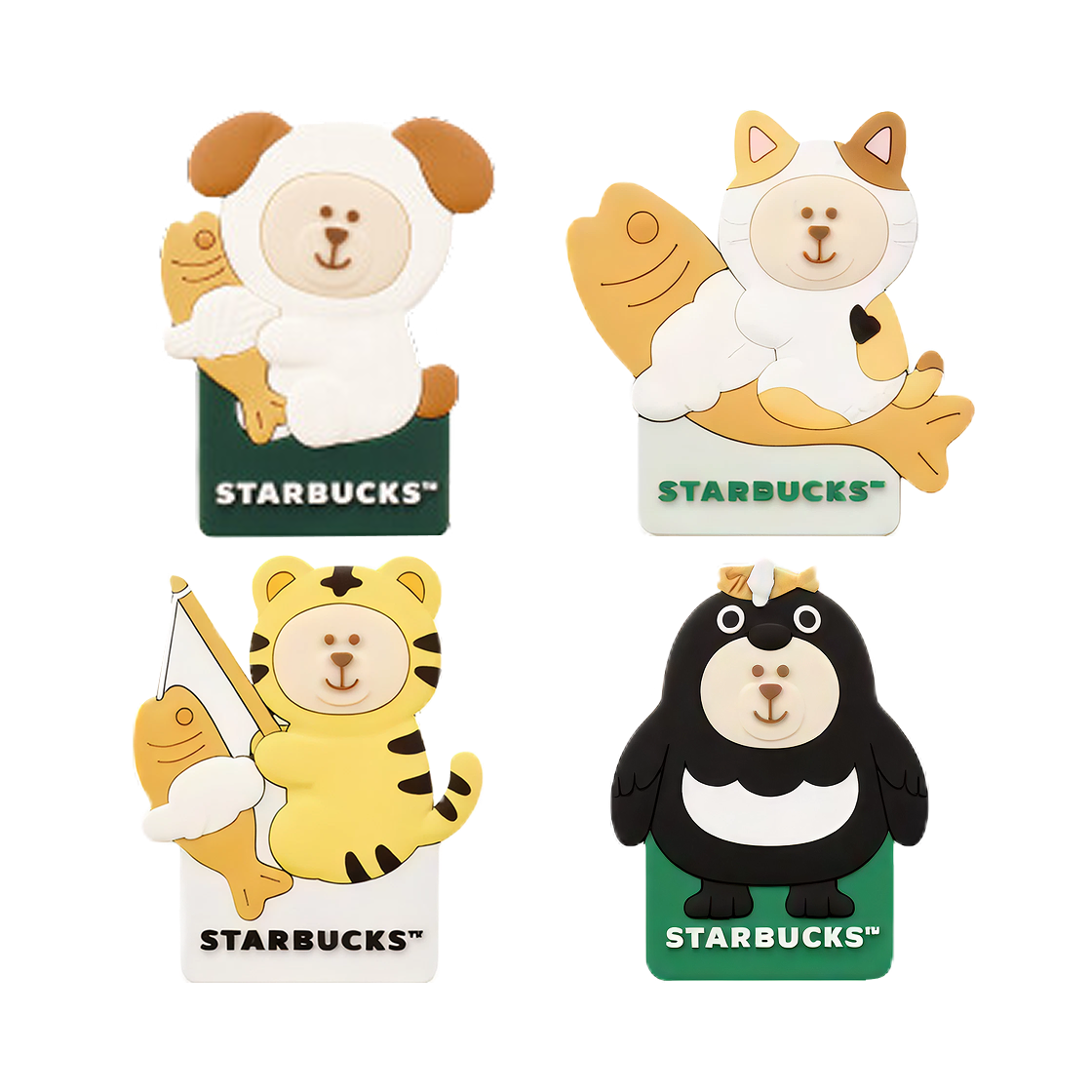 스타벅스 액막이 마그넷 미개봉 랜덤팩 (1개입)(Starbucks Find Your Luck Magnet Sealed Case (1 Blind Box)) - 2