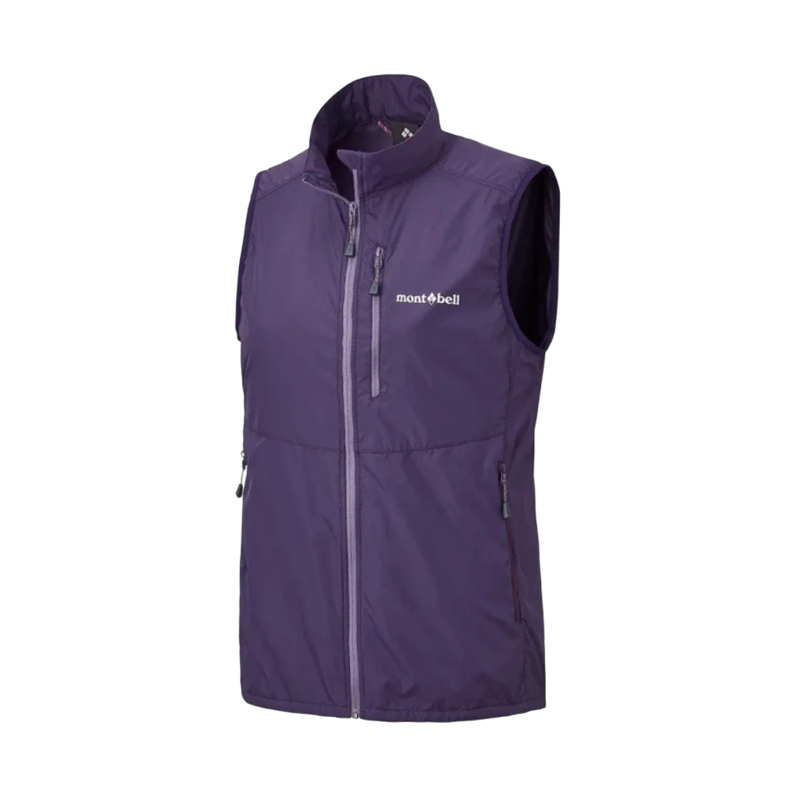 1103327 (W) Montbell Wind Blast Vest Purple