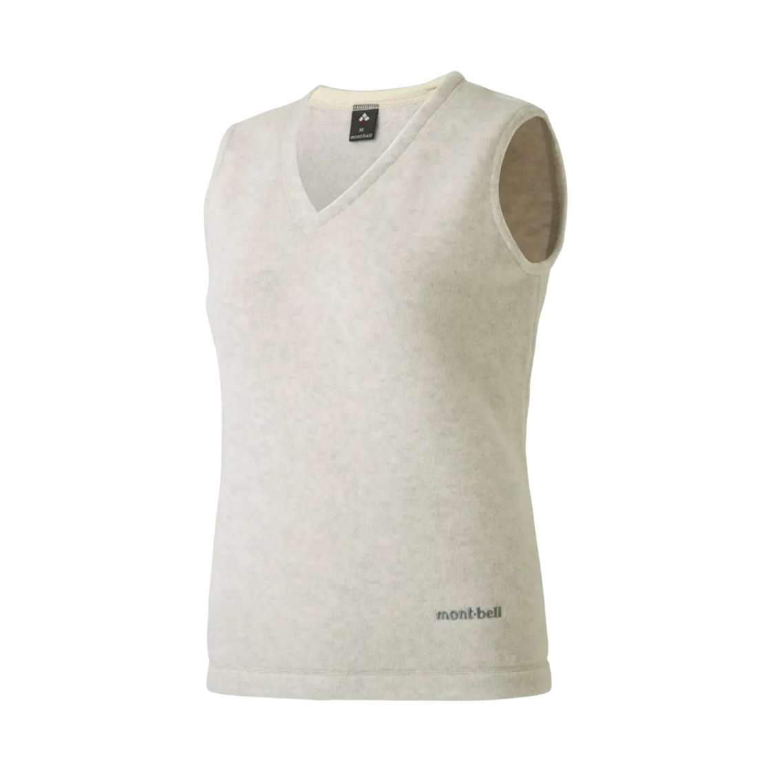 1106602 (W) Montbell Climaplus100 Vest Ivory