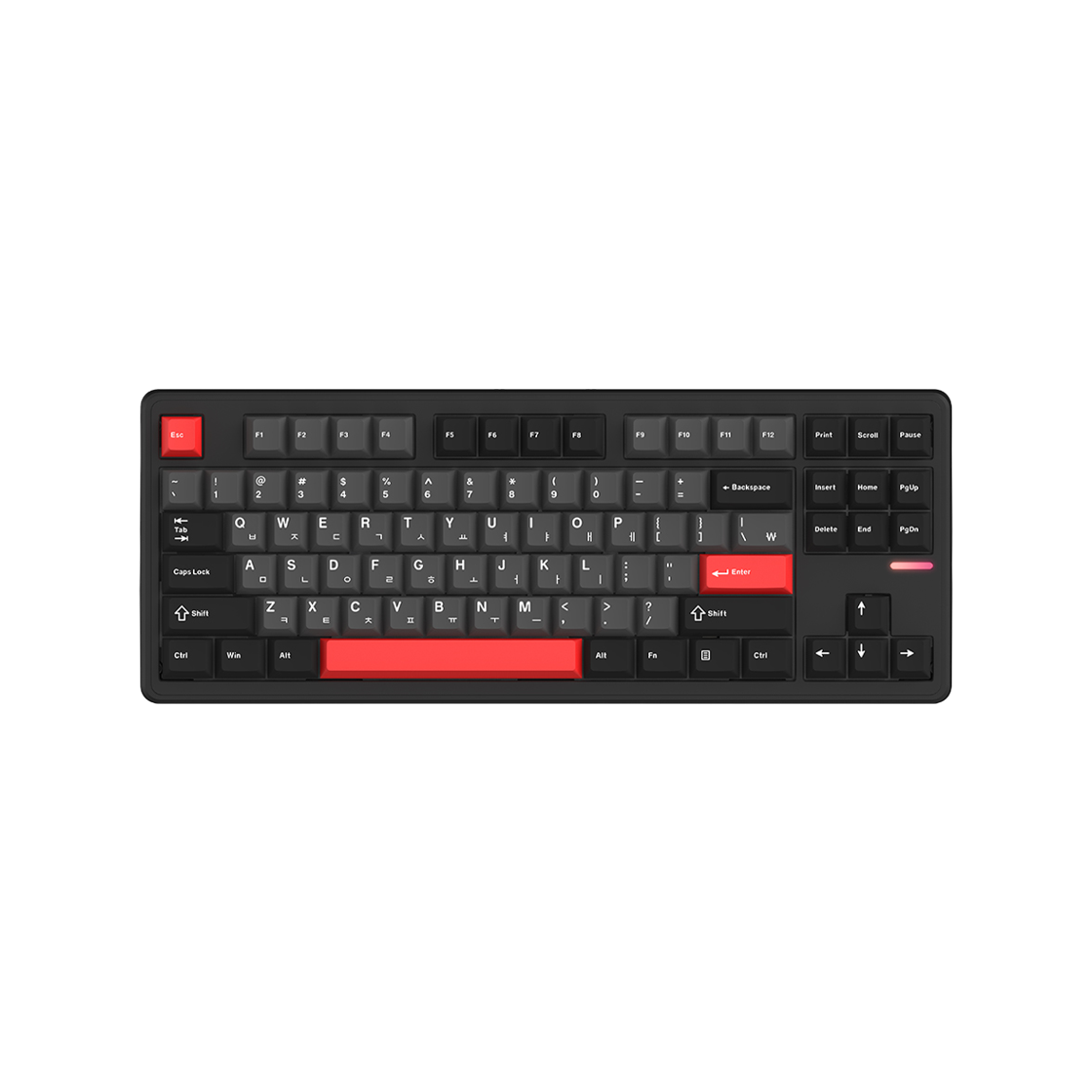 긱스타 GKG87R 유무선 저소음 기계식 키보드 텐키리스 게이밍 사무용 가스켓 HMX 선셋(Geekstar GKG87R Wireless Gasket TKL Keyboard HMX Sunset Silent) - 5