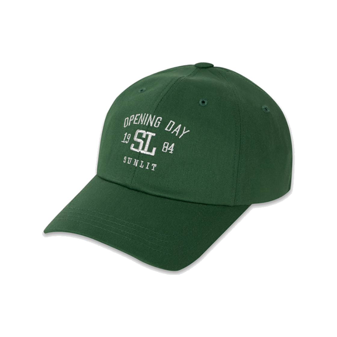 SSSCA2501 SUNLIT Symbol Logo Ball Cap Green