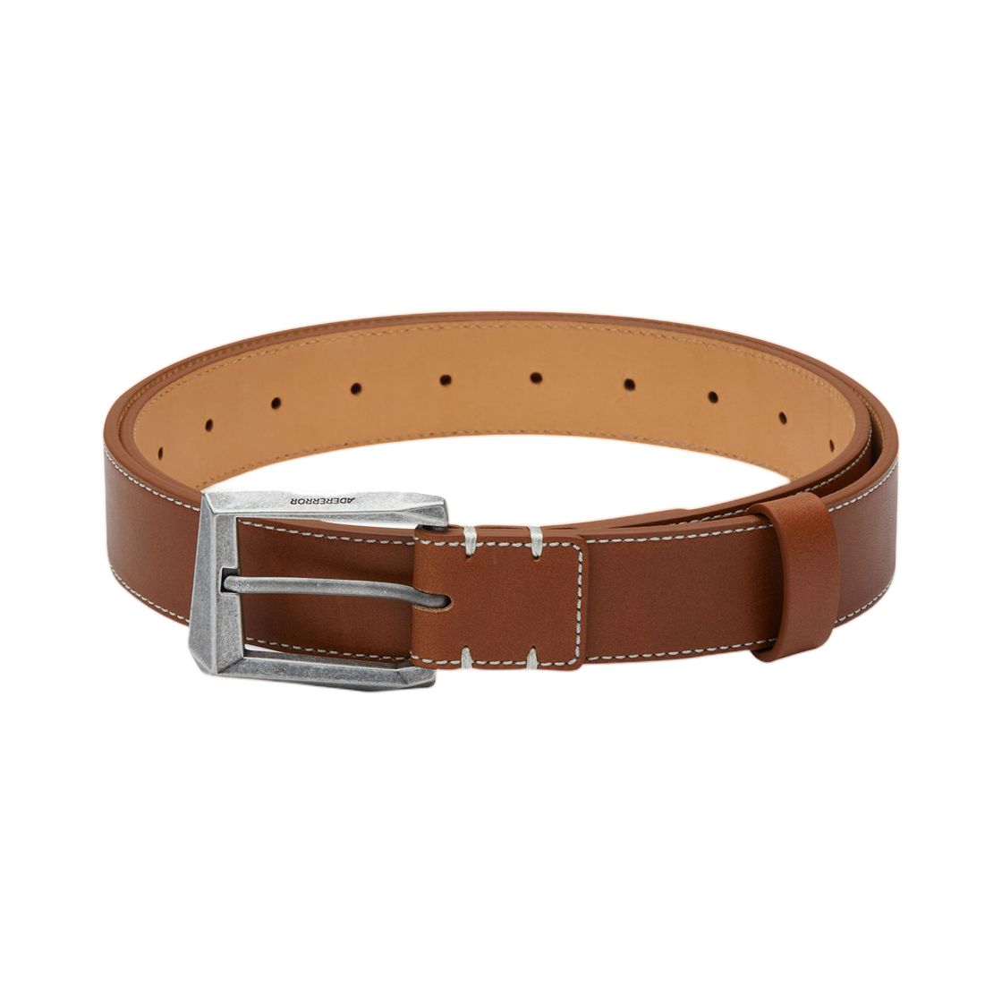 BN01SSAC0502BR Ader Error Dresto Buckle Belt Brown