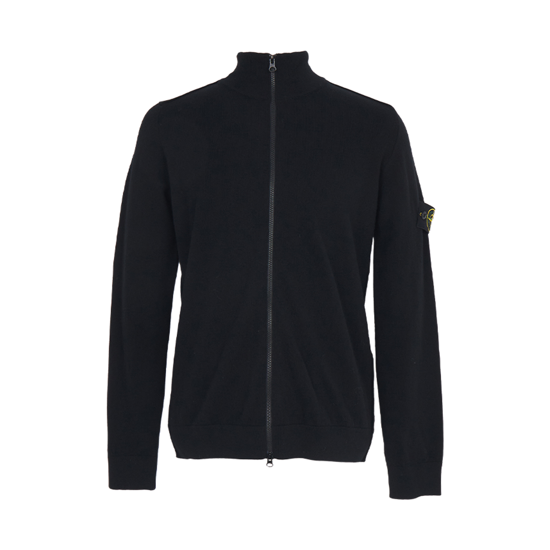 스톤 아일랜드 5100011 집업 가디건 블랙 - 26SS(Stone Island 5100011 Zip Up Cardigan Black - 26SS)