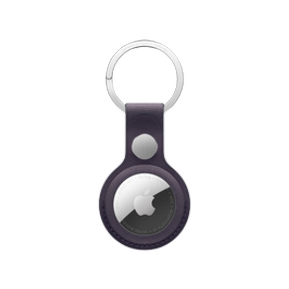 애플 에어태그 파인우븐 키링 미드나이트 퍼플(Apple AirTag FineWoven Key Ring Midnight Purple) - 1