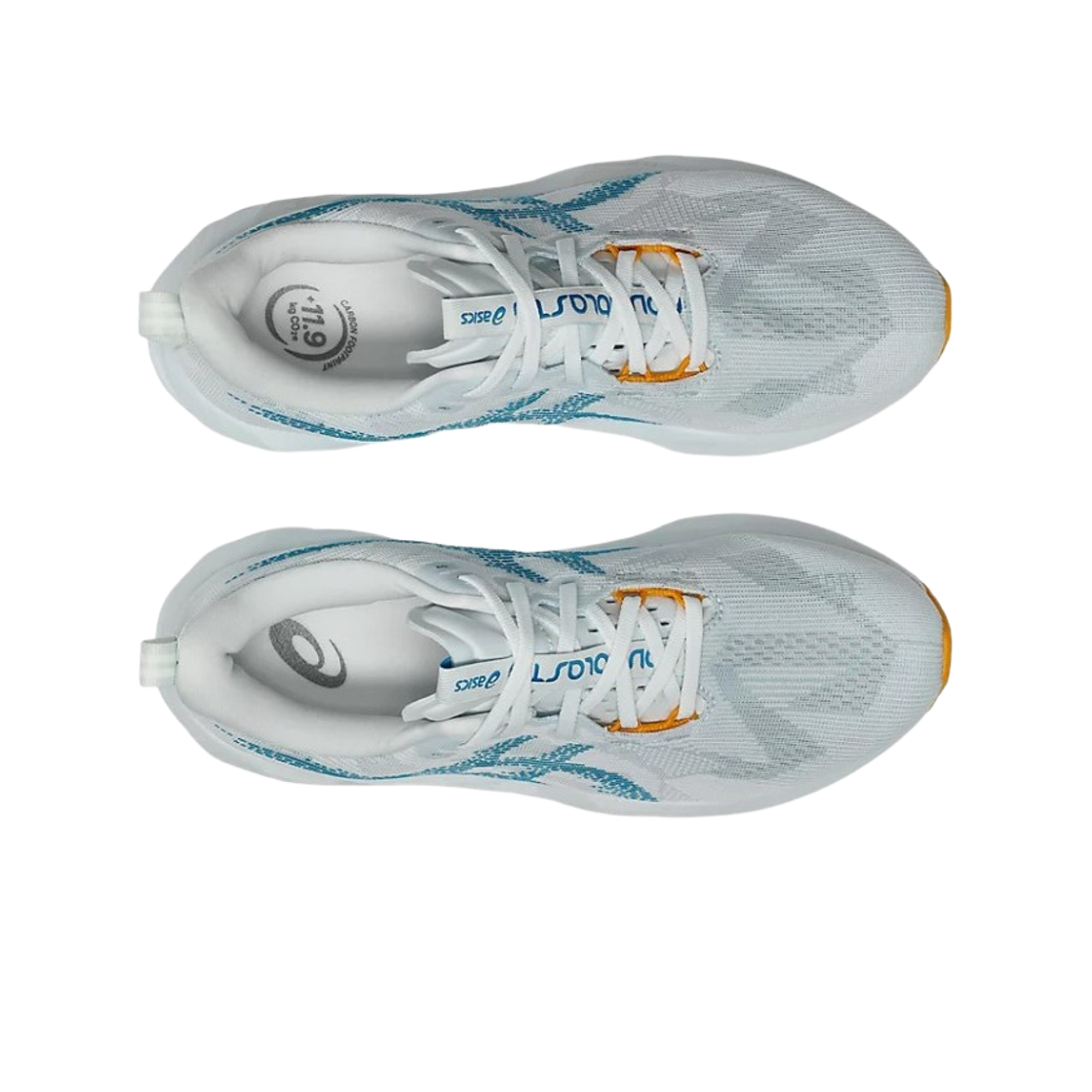 아식스 노바블라스트 5 아크틱 블루 에게안 블루(Asics Novablast 5 Arctic Blue Aegean Blue) - 2