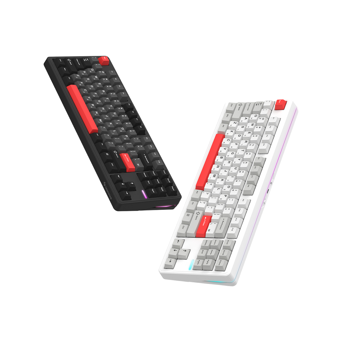 긱스타 GKG87L 유무선 리니어 기계식 키보드 텐키리스 게이밍 사무용 가스켓 HMX 몽돌(Geekstar GKG87L Wireless Gasket TKL Keyboard HMX Mongdol Linear) - 3