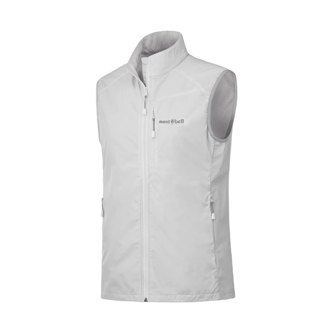 1106560 (W) Montbell Light Shell Vest Light Gray